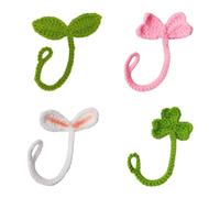 Sangle de câble de données tricotée au crochet faite à la main - Accessoires pour casque - Marque-page - Marque-page - Artisanat - Multi choses à tricoter - Marque-page - Marque-pages au crochet -