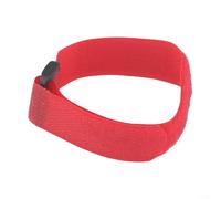 Sangle de câble multifonction en nylon pour vélo de montagne, attache avec boucles à crochet sécurisées pour accessoires de cyclisme, 200 mm x 20 mm (rouge)
