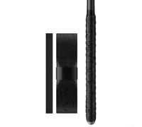 Sangle de canne à pêche haute élasticité en polyuréthane antidérapant et imperméable pour bâtons de 2,7 à 6,3 m avec tissu à séchage rapide et processus de gaufrage 3D (1,5 m noir)
