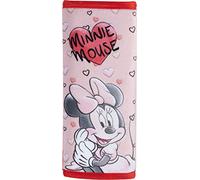 Sangle de ceinture de voiture rose Minnie Mouse, fermeture velcro
