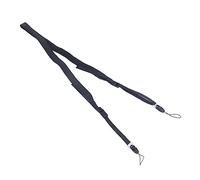 Sangle de Ceinture D'épaule de Cou, Sangle D'Appareil Photo en Corde d'escalade en Nylon Vintage, Longueur Réglable de 157 Cm, Bandoulière Universelle Simple pour Le Cou et (Noir)