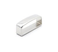 Sangle De Ceinture En Métal En Forme De D,Anneau De Boucle,Pièces De Structure Pour Sac En Cuir,Accessoires D'artisanat,30mm,35mm,40mm,2 Pièces - Type 2pcs-Silver-Inner Diameter-40mm