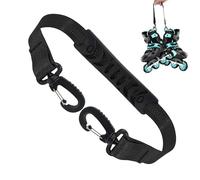 Sangle de chaussure de ski - Sangle en nylon pour patins à roulettes | Porte-bottes haute résistance pour économiser du main-d'œuvre, boucle ABS, outil de suspension pour patin à roulettes, noir, bleu