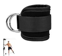 Sangle De Cheville En Câble - Sangle De Cheville Respirante Pour Machine À Câbles - Bandes De Cheville Pour Travailler Les Exercices Des Jambes Anneau En D Pour Les Entraînements De Gym Fessiers Force