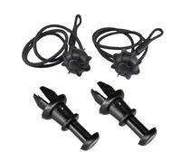 Sangle de coffre Compatible Avec VW Pour 8V Hayon Coffre Tablette Arrière Cordon À Cordelette Sangle De Couverture De Coffre Noir OEM : 1K6863447A 1K6863447A9B9