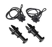 Sangle de coffre Compatible Avec VW Pour 8V Hayon Coffre Tablette Arrière Cordon À Cordelette Sangle De Couverture De Coffre OEM : 1K6863447A 1K6863447A9B9