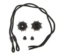 Sangle de coffre Lot De 2 Sangles Levage Universelles Noires 45 Cm Pour Coffre Voiture