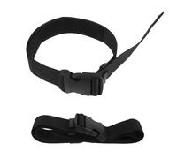 Sangle de Connexion pour Valises Réglable Boucle, Lot de 1 Set de Noir | Polyester, Maintien Sécurisé pour Paquet et Chariots, pour Train, Domicile, Famille et Affaires