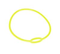 Sangle de Cou de Plongée Tour de Cou Régulateur Collier Attache Silicone Élastique Organisation Du Matériel et Réduction des Accrochages au Fond Adaptée aux Sorties Bateau et Épaves , Jaune-775mm , M