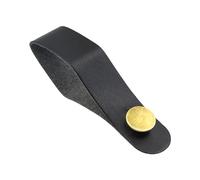 Sangle de cou en cuir pour guitare - Adaptateur de tête réglable - Verrouillage sûr - Accessoires de guitare
