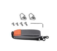 Sangle de cou ergonomique réglable en longueur avec mousqueton en acier renforcé. Fonctionnement sécurisé pour la sangle à distance