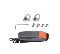 Sangle de cou ergonomique réglable en longueur avec mousqueton en acier renforcé pour cordon à distance