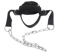 Sangle de cou générique avec long col en acier - Équipement d'entraînement haute performance pour la croissance musculaire et la musculation
