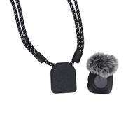Sangle de cou magnétique pour émetteur DJI Mic Mini 2/Mic 2, support magnétique à libération rapide, longueur réglable, cordon tour de cou pour voyage en plein air