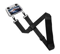 Sangle de Cou pour DJI Mini 3 Pro RC Lanière Tour de Cou Réglable Bandoulière avec Vis en Alliage D'aluminium CNC pour DJI RC/DJI RC PRO/DJI Smart Contrôleur (Noir)