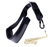 Sangle de cou pour saxophone ténor respirant épais doux universel réglable | Sangle de cou rembourrée pour instrument de musique pour école, salle de classe, scène, concert, théâtre, orchestre
