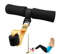 Sangle de Curl Nordique Ajustable pour Ischio-jambiers, Sangle de Curl Nordique pour Sit-Ups, Entraînement du Tronc, Curl Nordique, Squats Espagnols, etc., jusqu’à 180 kg avec Clip de Porte, Appareil