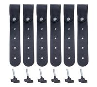 Sangle de de clavier pour une utilisation à, Pack of six | Cuir robuste avec sangle de renfort pour une sécurité et une stabilité améliorées, un rangement et un transport