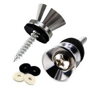 Sangle de de guitare, boutons de sécurité en métal, accessoire de broche à dégagement rapide, ukulélé acoustique, routine quotidienne, pour 8,9 x 5,8 x 0,8 cm, confiance, confort