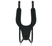 Sangle de Djembe Tambour Africain Professionnele Brettelle avec 2 Crochets Noir