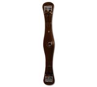 Sangle De Dressage D'équitation Courte En Cuir Avec Élastique Waldhausen