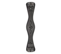 Sangle de dressage d'équitation en cuir Waldhausen Comfort Noir 50 cm