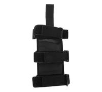 Sangle de Fixation D'extincteur Stable, Nylon pour Voiture Noir | Installation Facile, Maintien Fiable et Compatibilité Polyvalente, Support Discret pour Fixation Horizontale en Auto