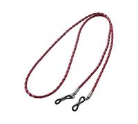 Sangle de fixation réglable pour lunettes de soleil | Sangle de maintien de lunettes | Support de lunettes autour du cou | Sangle réglable de 70 cm pour , femmes et hommes, Rouge, Refer to