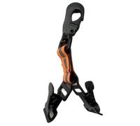 Sangle de gants de pompier, Clips gants portables sécurité réfléchissants, accessoires pompiers en sangle antidérapants pour le support extérieur du support extérieur
