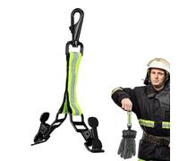 Sangle de gants de pompier - Support de crochet en nylon avec boucle réfléchissante réglable, fermeture à dégagement rapide, fixation de charge lourde | pour les travaux de sauvetage en plein air