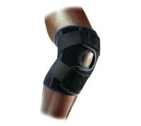 Sangle de genou McDavid avec bande strap Noir S