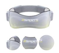 Sangle de genou réglable, respirante, genouillère de sport pour rotule (gris)