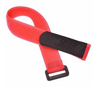 Sangle de Guidon de vélo, Corde d'attache de vélo, 5 pièces, Ruban adhésif en Nylon, Accessoires de Cyclisme pour sécuriser la Pompe à air, Tuyau de Frein, Tuyau de Changement de (Rouge)