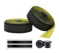 Sangle de guidon de vélo de route avec revêtement en polyuréthane à pois et rembourrage en EVA, offre une absorption des chocs et une résistance à la transpiration pour diverses poignées de sport