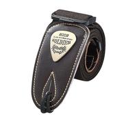 Sangle de guitare avec métal renforcé, Brown REGULAR VERSION | Haute résistance pour les amateurs de musique folk; Artistes de scène présents; Utilisation à long terme;