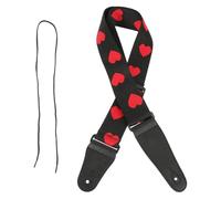 Sangle de Guitare Brodée en Nylon Pu, Ceinture D'épaule de Rechange