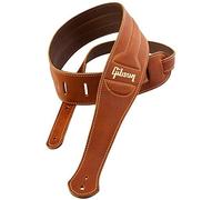 Sangle de guitare GIBSON ASCL-BRN le cuir marron classique avec dos en daim NEUF