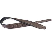 Sangle De Guitare, Marron Foncé, Similicuir