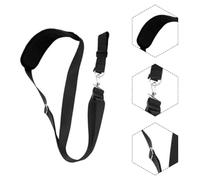 Sangle de harnais rembourrée à une épaule, ceinture de rechange réglable en nylon pour débroussailleuse compatible avec EGO, noir