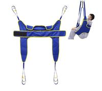 Sangle de jambe divisée pour personnes âgées handicapées, sangle de levage pour patient à utiliser avec des élévateurs de patients, douce et respirante, sangle de douche pour jambes divisées pour