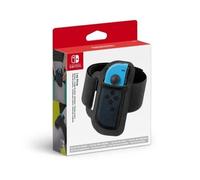 Nintendo Leg Strap Fibre de coton, Elastane, Nylon, Polyester Noir