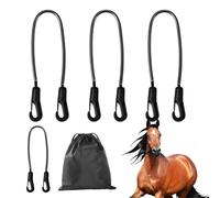 Sangle de jambes de couverture de cheval, remplacement de la sangle du ventre de cheval-Sangle de jambe de couverture de cheval de remplacement élastique | Tie à fixer des draps d'animaux extensible