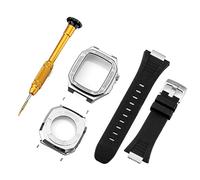 Sangle de kit de modification de luxe pour la série de bandes 8 7 45mm 6 5 4 SE 44 mm mod Set Metal Steel for iwatch bezel boîtier