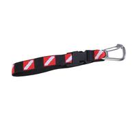 Sangle de lanière de plongée en nylon pour caméra de plongée sous-marine Sangle de lanière anti-perte avec boucles à dégagement rapide Clip facile à utiliser avec sangles Boucles à dégagement rapide