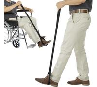 Sangle de levage de jambe pour adultes et personnes âgées - Boucle de pied rigide de 111,8 cm avec dragonne pour voitures, fauteuils roulants, lits et canapé - Idéale pour handicap et récupération