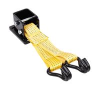 Sangle de levage de roue de voiture, outil de levage de changement de pneu de voiture, sangles d'arrimage à cliquet, sangle antidérapante avec haute résistance, automatique, crochets de