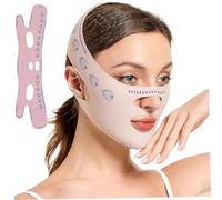 Sangle de levage du visage, masque de soulèvement à visage respirant réutilisable, masque mimingation ligne V ajusté en v.