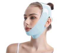Sangle de levage en V Lines pour levage du visage - En forme de V - Réducteur de double mâchoire pour femme