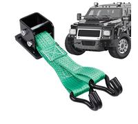 Sangle de levage Jack Tire - Changement de pneu - Outil d'assistance rapide - Annti - Sangle de levage de roue antidérapante avec sangle pour le levage des douilles et des autorités de