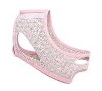 Sangle de mâchoire - 14 x 54 cm, masque de sommeil, mentonnière légère pour dormir, polyester invisible, lavable, fin, doux pour la peau | Sangles de levage de menton portables pour femmes et hommes,